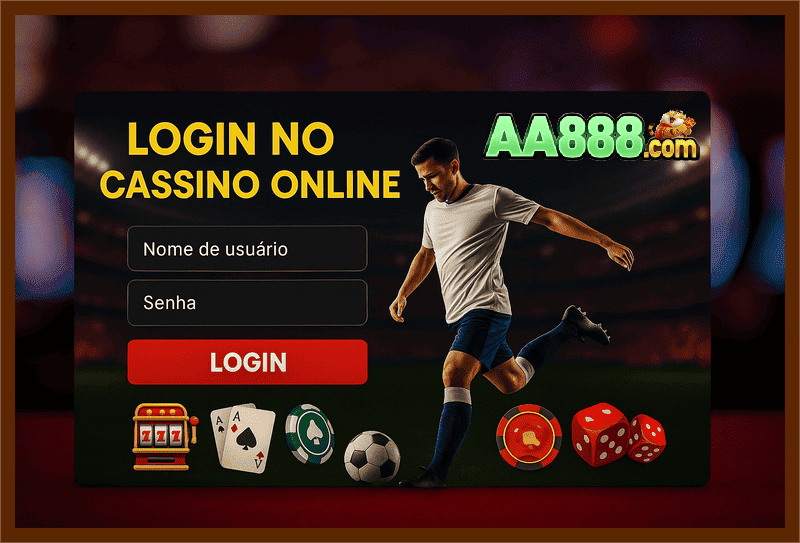 Figura 2 do login da AA888BET