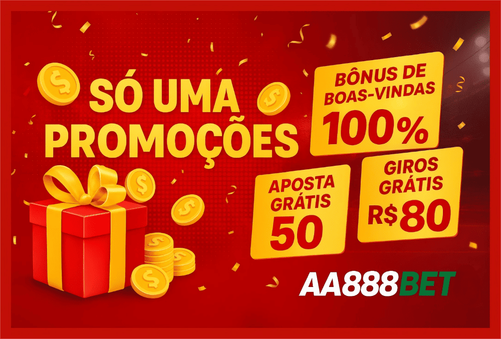 O bônus promocional AA888BET é uma ótima maneira de começar sua aventura